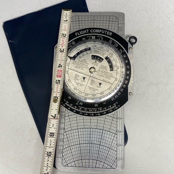 VFR Navigation Planning Set E6B Flight Computer Rotary Plotter VFR Flight Poster - Picture 4 of 17